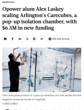 Washington Business Journal Carecubes Article